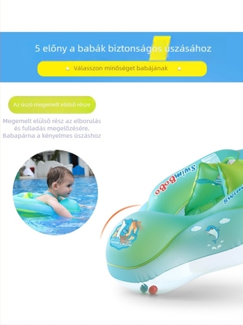 Swimbobo baba- és gyermekúszóring hónalj alatti támasztékkal