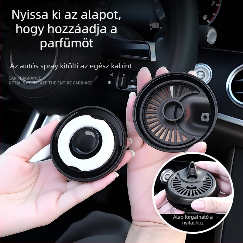 Autó aromaterápiás dísz forgó drift ötvözet modell motorkerékpár; illat: gyümölcsös citrom; anyag: műanyag; párolgási idő: 61–90 nap; élettartam: 3 év; testreszabás elérhető