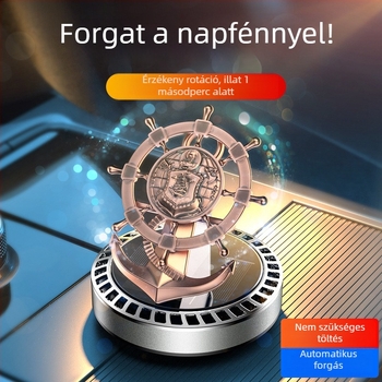 Card Pie Autó Ülés Aromaterápiás Diffúzor — Napelemes, Ülésre Szerelve, Kormányos Inspirált Dizájn