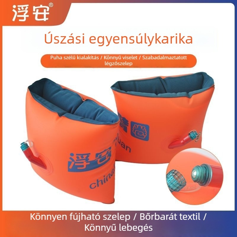 Gyerekeknek szóló úszó kargyűrű – műanyag, egyszínű