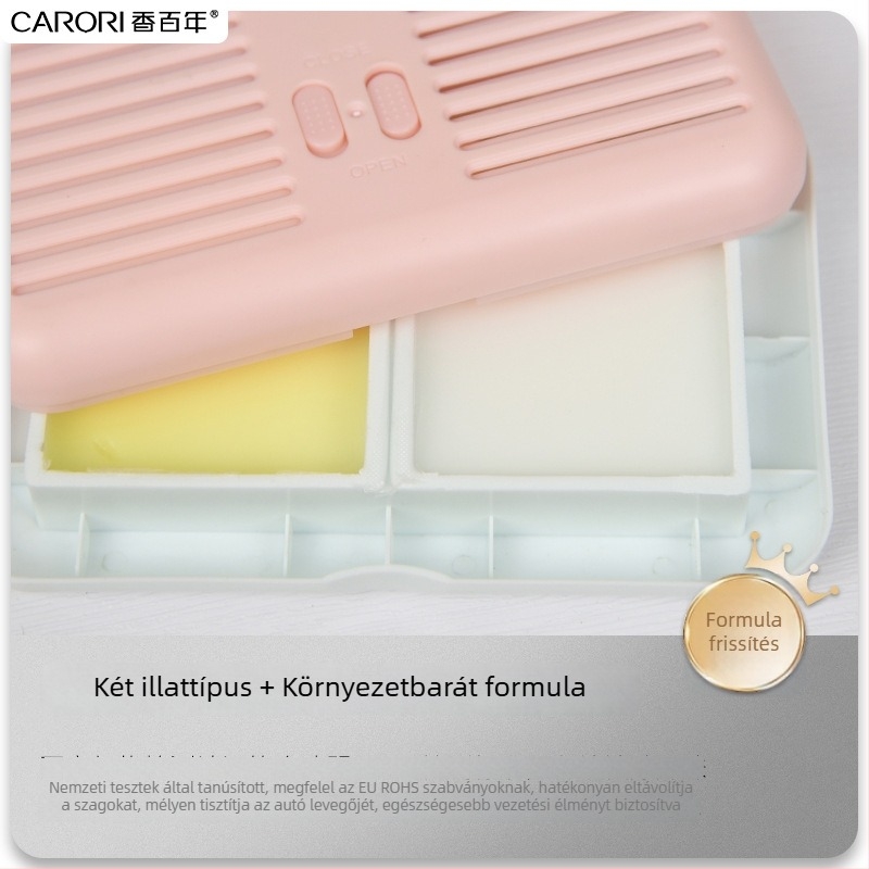 Centenary autós aromaterápiás szilárd parfüm – virágos illat, szagtalanító hatás, tartós, 100–200 ml