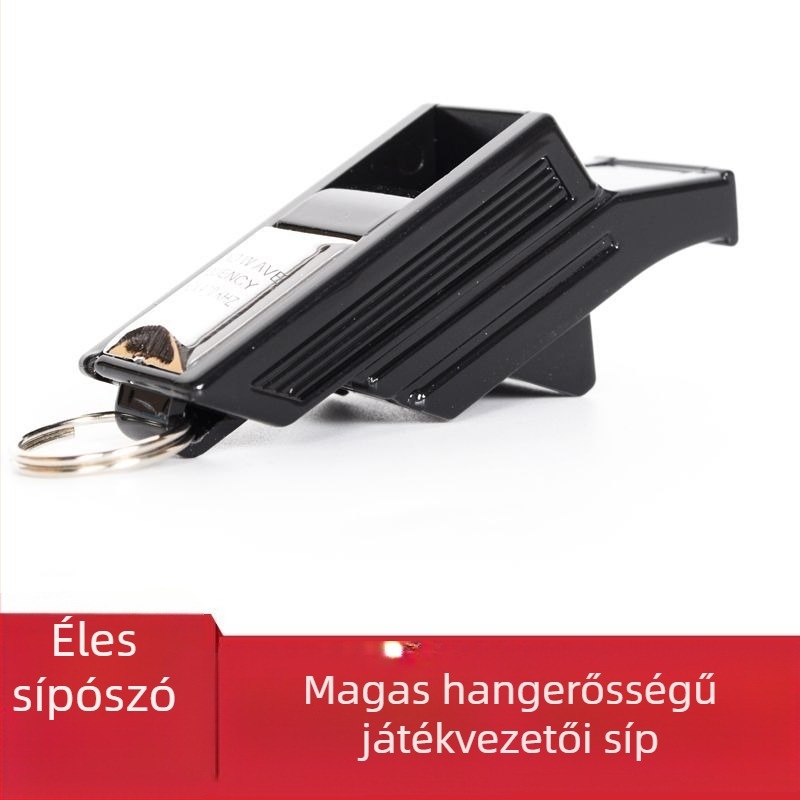 Ujjcsipeszes síp, PVC, nagy hangerő, alkalmas futball, kosárlabda és röplabda játékvezetők számára