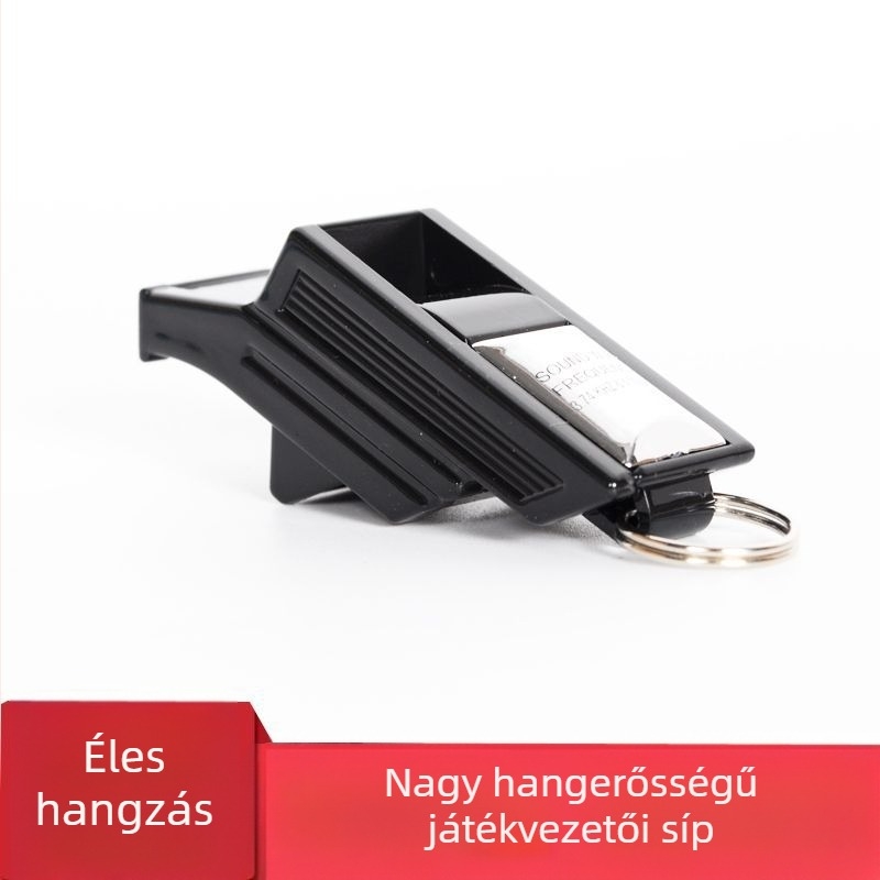 Ujjcsipeszes síp, PVC, nagy hangerő, alkalmas futball, kosárlabda és röplabda játékvezetők számára