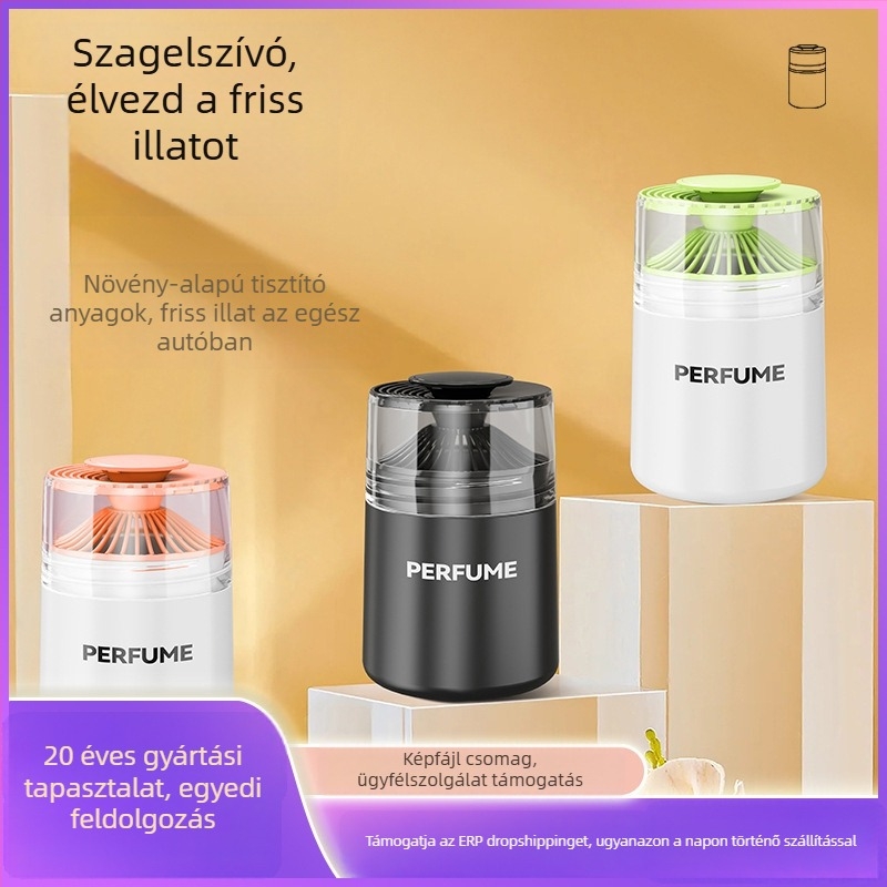 Jingdu Star Autóbalzsam – szilárd illatosító Osmanthus illat, 100–200 ml, 61–90 nap, pohártartóhoz