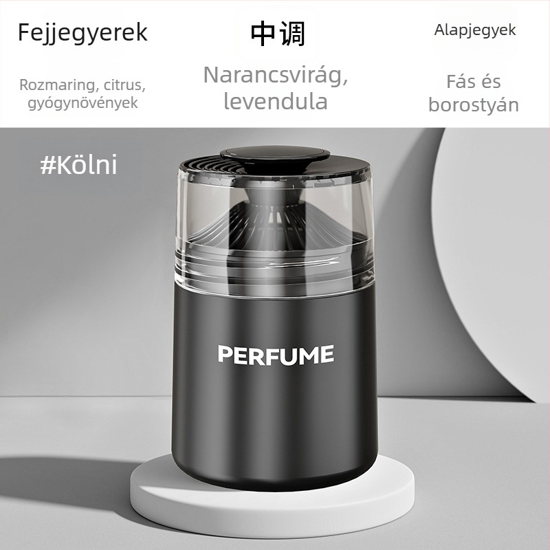 Jingdu Star Autóbalzsam – szilárd illatosító Osmanthus illat, 100–200 ml, 61–90 nap, pohártartóhoz