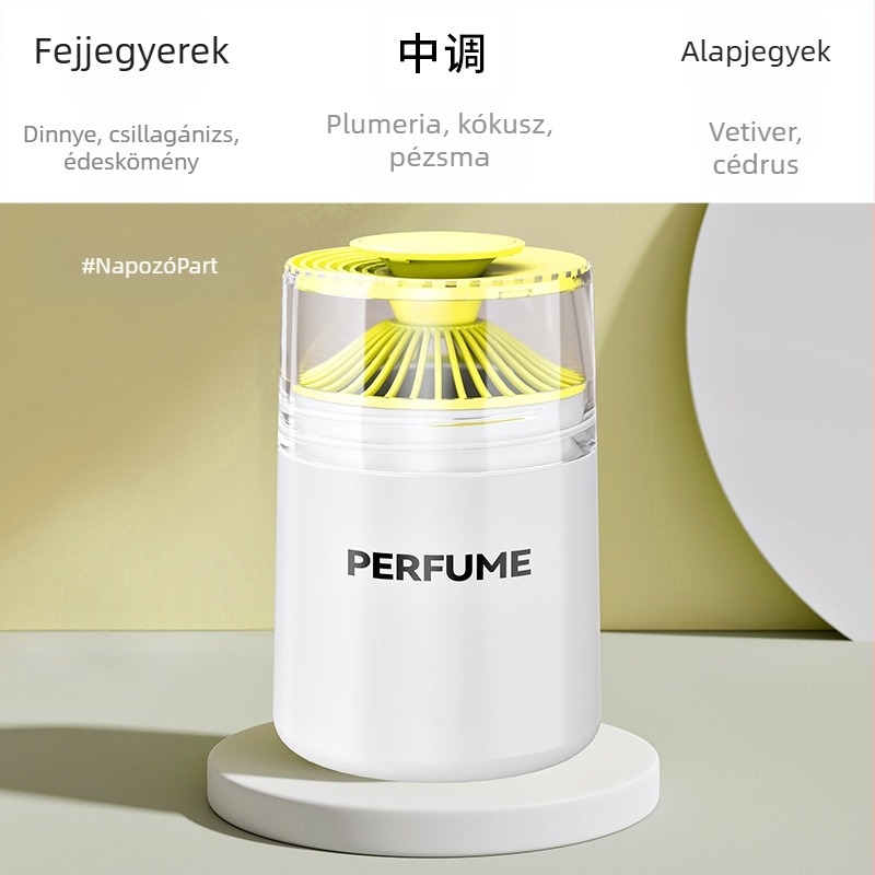 Jingdu Star Autóbalzsam – szilárd illatosító Osmanthus illat, 100–200 ml, 61–90 nap, pohártartóhoz