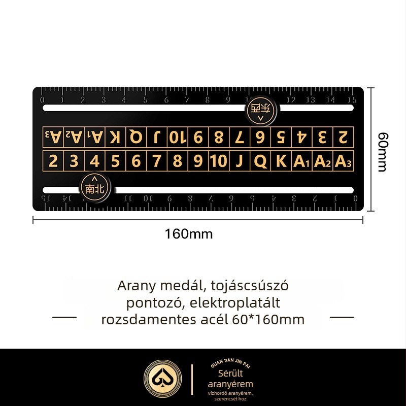 Rozsdamentes acélból készült ponttábla jelző — Scorer a cserére és taktikai táblákhoz