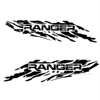 Karosszéria matrica – Ranger pickup oldalsó csík (ragasztó, anyag: matrica, minta: ahogy látható)