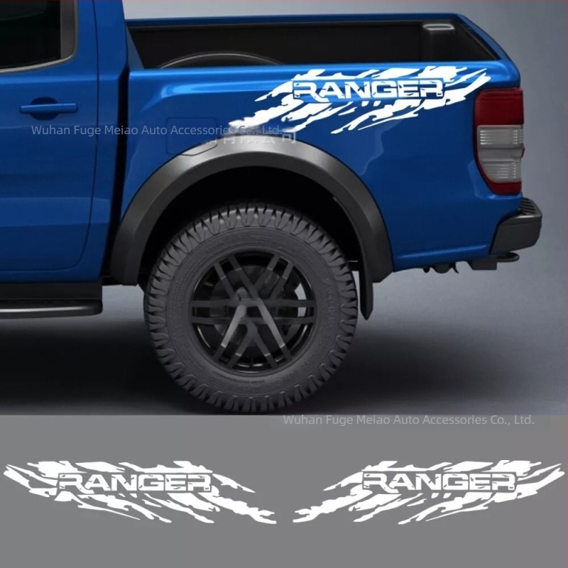 Karosszéria matrica – Ranger pickup oldalsó csík (ragasztó, anyag: matrica, minta: ahogy látható)