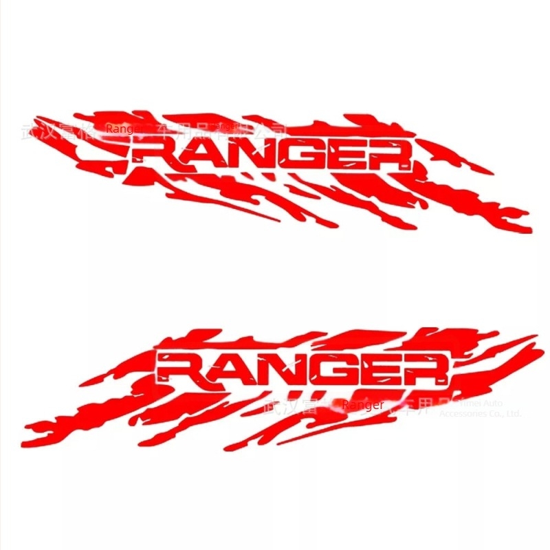 Karosszéria matrica – Ranger pickup oldalsó csík (ragasztó, anyag: matrica, minta: ahogy látható)