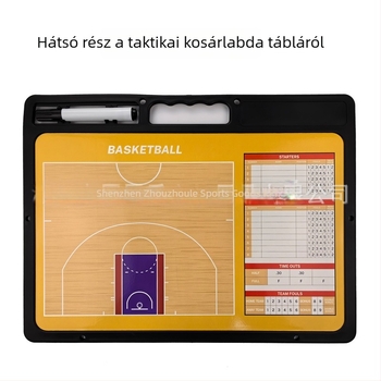 Mágneses taktikai tábla kosárlabda, futball és röplabda számára – törölhető demonstrációs tábla, ABS, 20 darabos csomag, logó nyomtatás elérhető