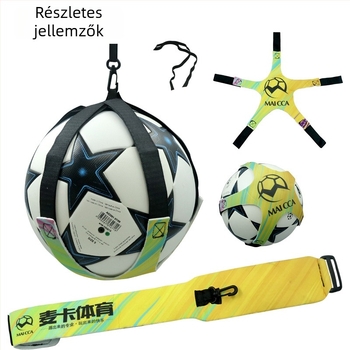 Futball dribliző és labda kontroll edző, visszapattanó eszköz edzéshez