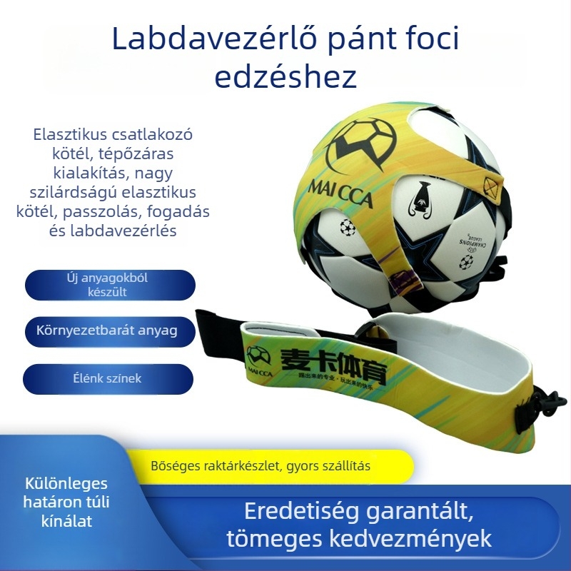 Futball dribliző és labda kontroll edző, visszapattanó eszköz edzéshez
