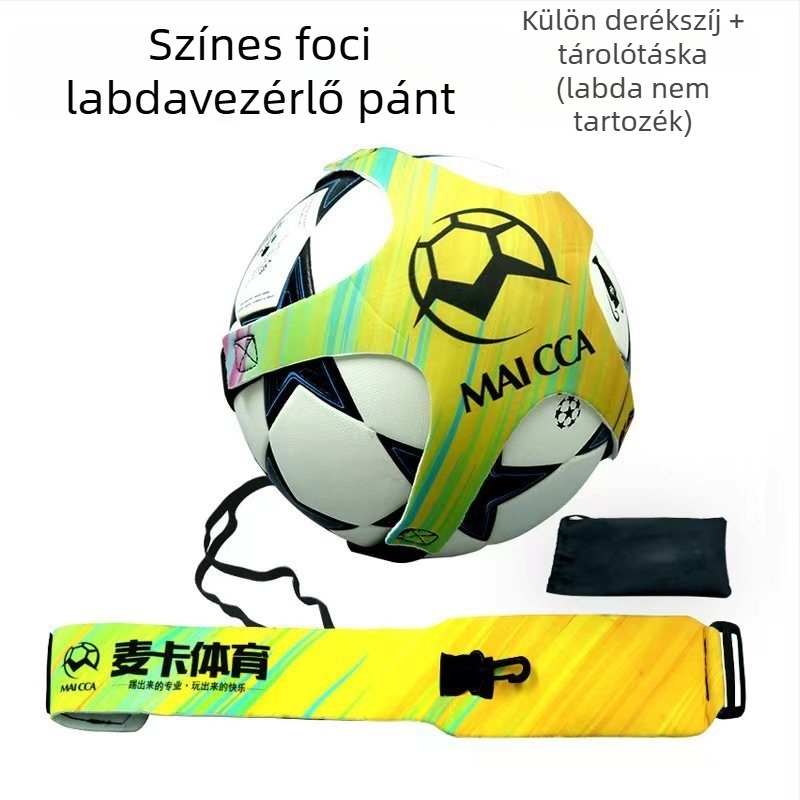 Futball dribliző és labda kontroll edző, visszapattanó eszköz edzéshez