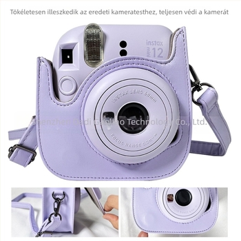 Polaroid Mini 12/11 kiegészítő készlet kameratáskával, 108 oldalas fotóalbummal és matricás/fotókeret tartozékokkal | Modell mini12 | 2023-ban megjelent | Márka Neutral