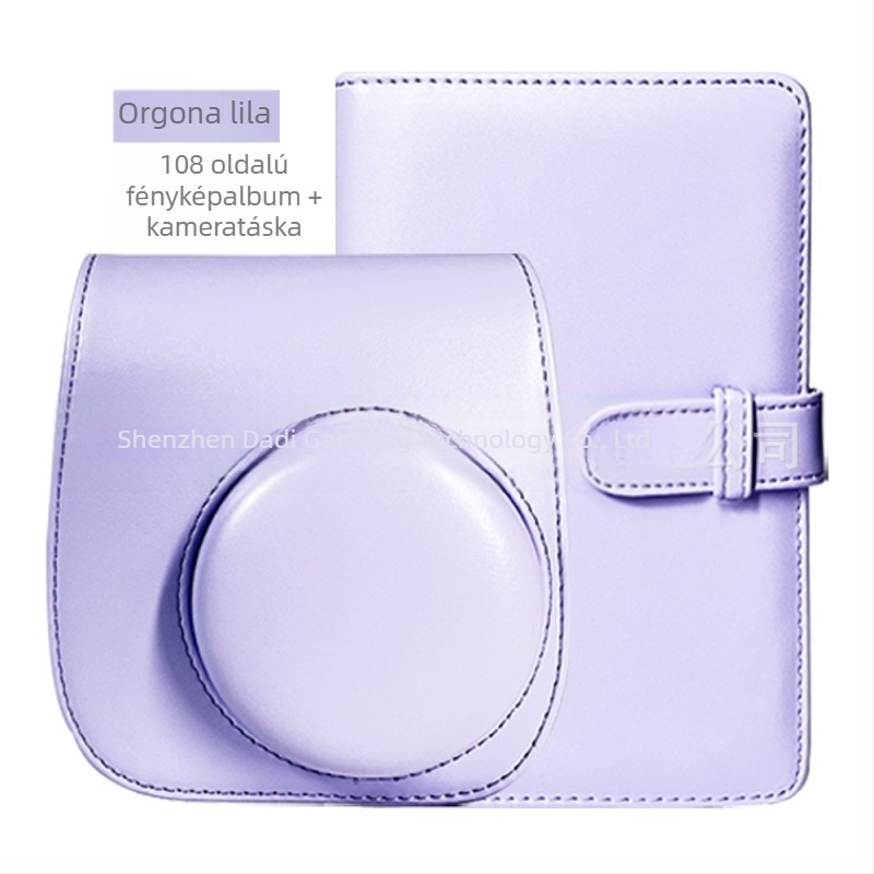 Polaroid Mini 12/11 kiegészítő készlet kameratáskával, 108 oldalas fotóalbummal és matricás/fotókeret tartozékokkal | Modell mini12 | 2023-ban megjelent | Márka Neutral