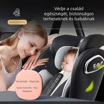 Autó illatosító klipsz – Gardenia illat, 5–10 ml, műanyag, 16–30 nap
