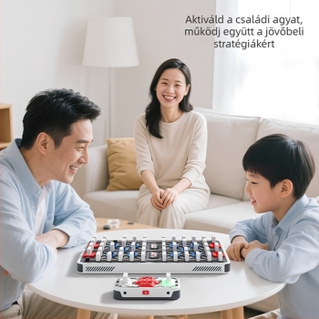 Douzhi elektronikus katonai sakk tábla – oktatási, szülő-gyermek interakció, műanyag, Modell 660130