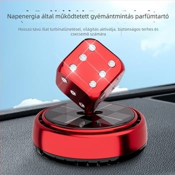 Autóparfüm fémtartóval és virágos illattal (10–20 ml; párolgási idő 61–90 nap; élettartam 3 év)