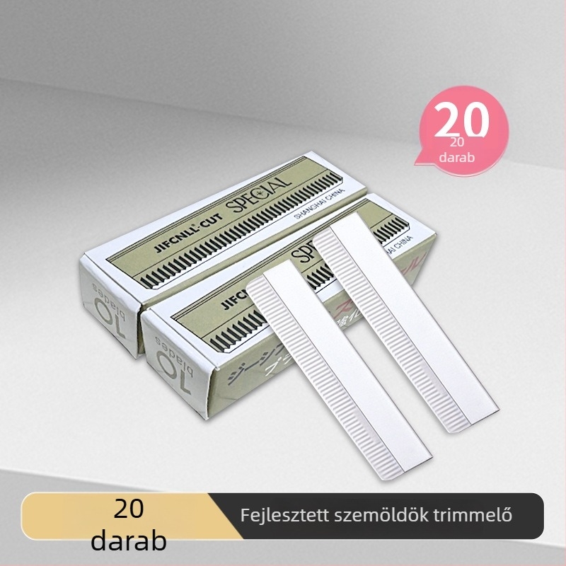 Női szemöldök-trimmelő készlet – rozsdamentes acélból, hordozható, biztonságos kezdőknek