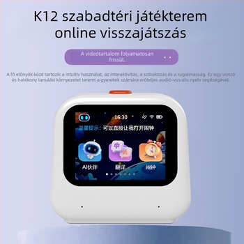 Intelligens ébresztőóra hangvezérléssel, diákoknak és gyerekeknek, tanulási időmérő és önfegyelem