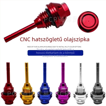 Motorkerékpár CNC hatszögletű olajszint-díszítő elem Gy6/BWS/Guangyang 125cc – alumíniumötvözet, PCR márka