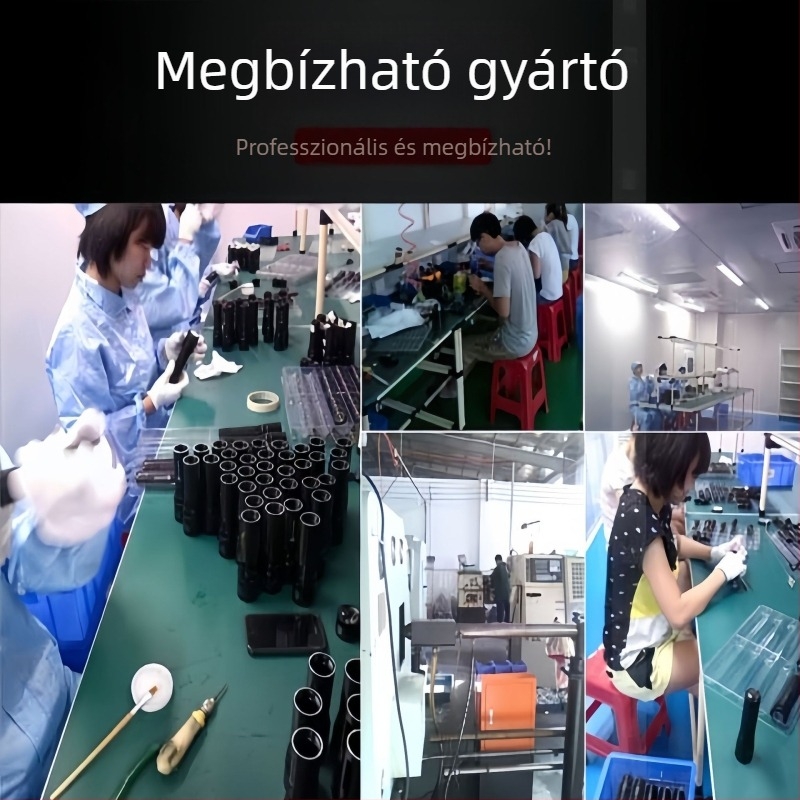 Búvár LED lámpa hosszú hatótávú fény, test alumíniumötvözet és kemény műanyag, IPX8 vízálló, Q10 úszó verzió