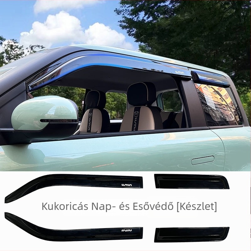 Autóablak esővédő – ötvözet + gyémánt, kompatibilis a Changan Lumin modelllel
