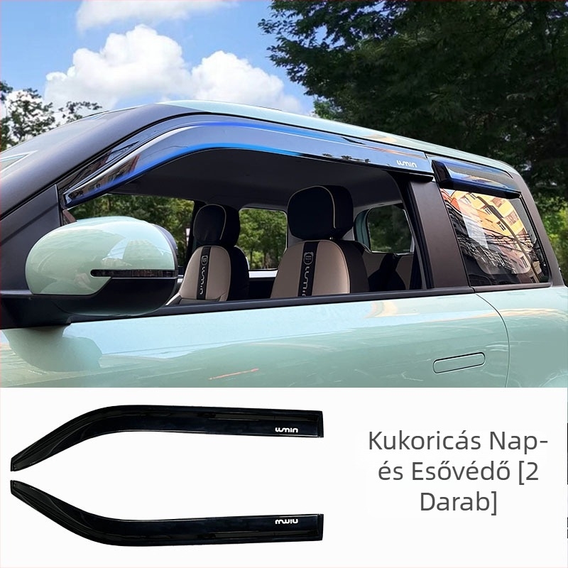 Autóablak esővédő – ötvözet + gyémánt, kompatibilis a Changan Lumin modelllel