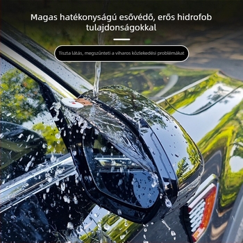 Autó visszapillantó tükrének esővédője — PVC lágy gumi; modell Y-05 Rain Visor; testreszabható feldolgozás; Cartoon-stílus