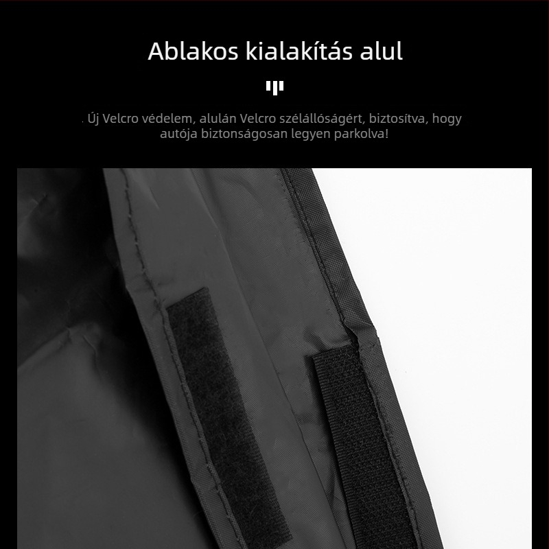 Kerékpár- és motorkerékpár védőfedél, poliészter, uniszex, magáncímkére alkalmas