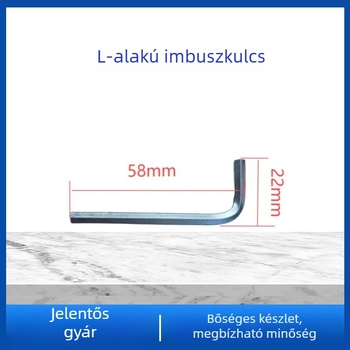L alakú 4 mm-es hex kulcs görkorcsolyákhoz és gördeszkához
