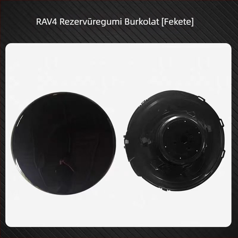 ABS pótkerekfedél Toyota RAV4 (2009–2013) – Rav4 pótkerek burkolat, külső csomagtérajtófedél, terepjáróhoz