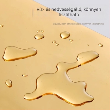 Arany színű alapvonal dekoratív falikép matrica – ajtókeret és rozsdamentes acél imitációs keret, vastag széle, színváltó szalag, vízálló díszprofil