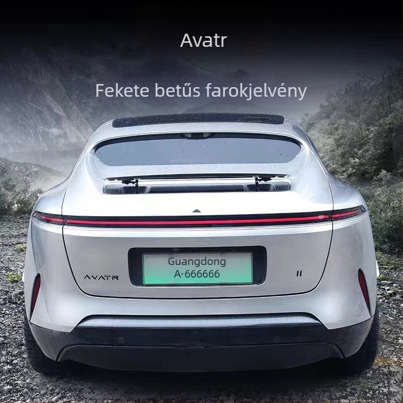 Avita 3D autóembléma angol betűkkel Avatr-11, ragasztó karosszériamatrica