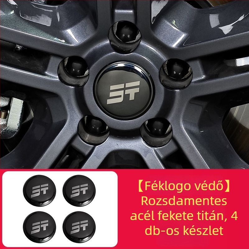 Jietu Traveler Shanhai T2-hez illeszkedő kerékagy középső sapka matricái – alumíniumötvözet, rajzfilm minta, mágneses rögzítés