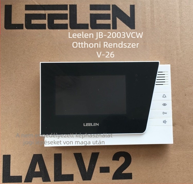 Video kaputelefon JB-2003VCWV16 bővítőegységgel L8-5004VCW otthoni használatra