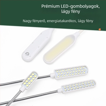 Varrógéphez készült LED munka lámpa, 30 LED-del, szemvédő funkcióval, JP/Jinping jp664