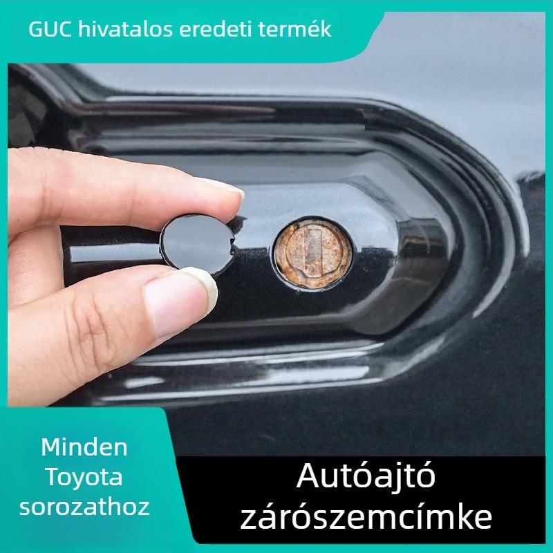 Toyota ajtózár környéki reflexiós figyelmeztető matrica – műanyag – szívócsés felhelyezés – Termékkód F79HSJ57JS79HM