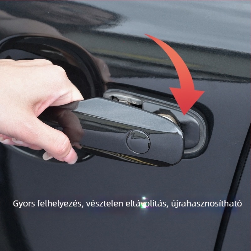 Toyota ajtózár környéki reflexiós figyelmeztető matrica – műanyag – szívócsés felhelyezés – Termékkód F79HSJ57JS79HM