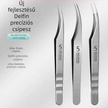 Rozsdamentes acélból készült akne készlet: mitesszer-klipszek és akne-tűk