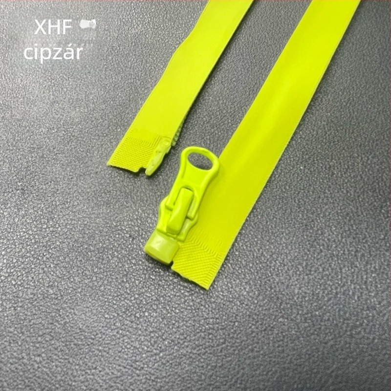 Baiheng vízálló cipzár, EVA/PVC/TPU anyag, nyitott végű, ruhákhoz, táskákhoz, sátrakhoz