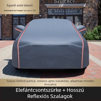 Autóponyva - canvas anyag, napfény- és esővédelem, hőszigetelés, teljes lefedettség, univerzális minden évszakra