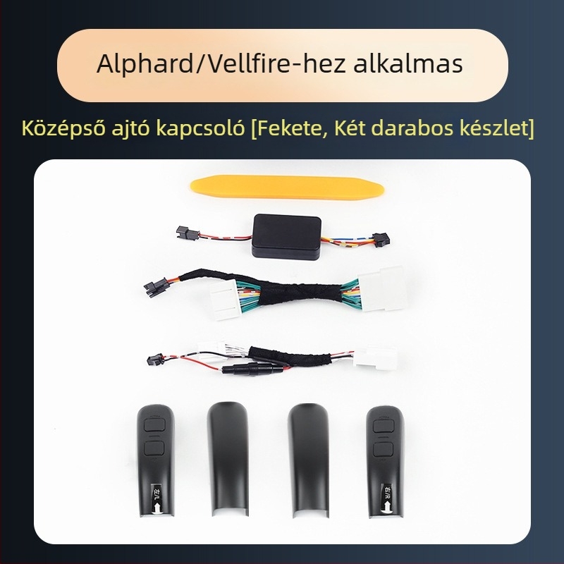 ALF30 Elektromos középső ajtókapcsoló a belső ajtópanelen, Elfa 30 sorozat, ABS, Snap-On szerelés