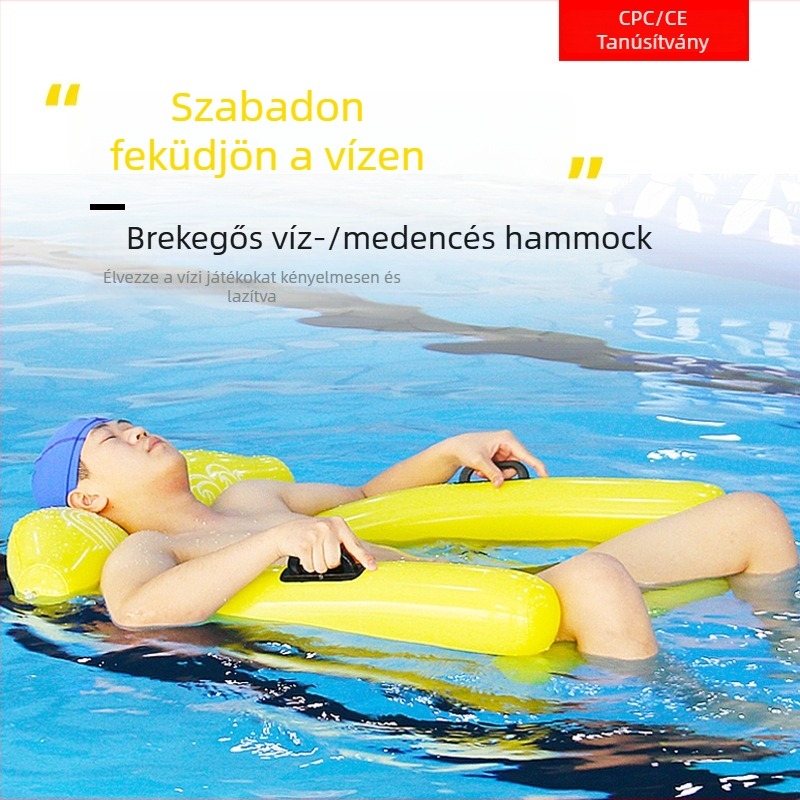 Felfújható vízi függőágy — PVC anyag, márka Travel/luoutravel, kültéri medencés játék