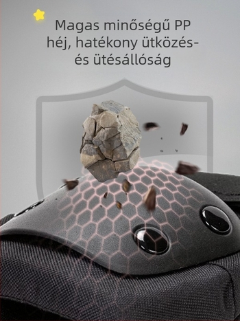 Görkorcsolya védőfelszerelés készlet - tenyér, könyök és térd védők, habanyag, univerzális illeszkedés (6 darabos készlet)