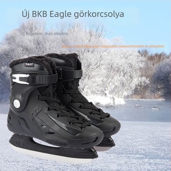 Flying Eagle felnőtt jégkorong korcsolyák, ABS felső rész és talp, karbonacél pengével