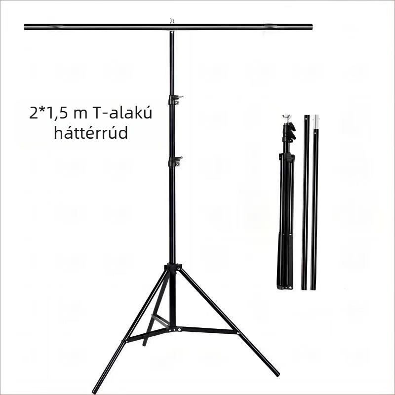 TS vas háttérállvány termékfotózáshoz, súly 2,5 kg