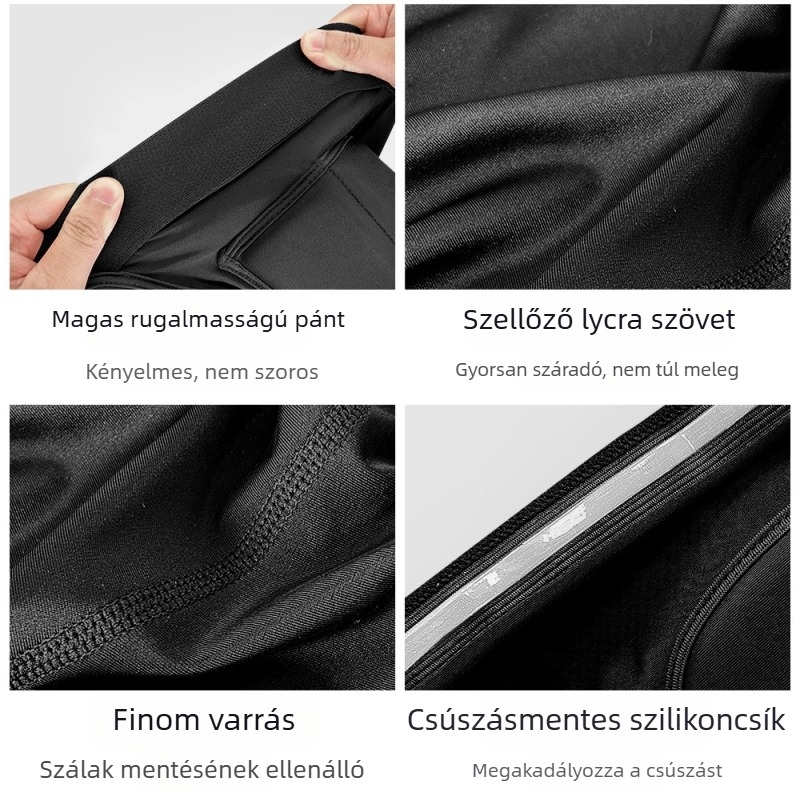Sícsípővédő – Lycra védőfelszerelés a csípőn és térden, felnőtteknek, belső viselet, egy/dve panel, síelés, snowboard, gyorskorcsolya, lovaglás