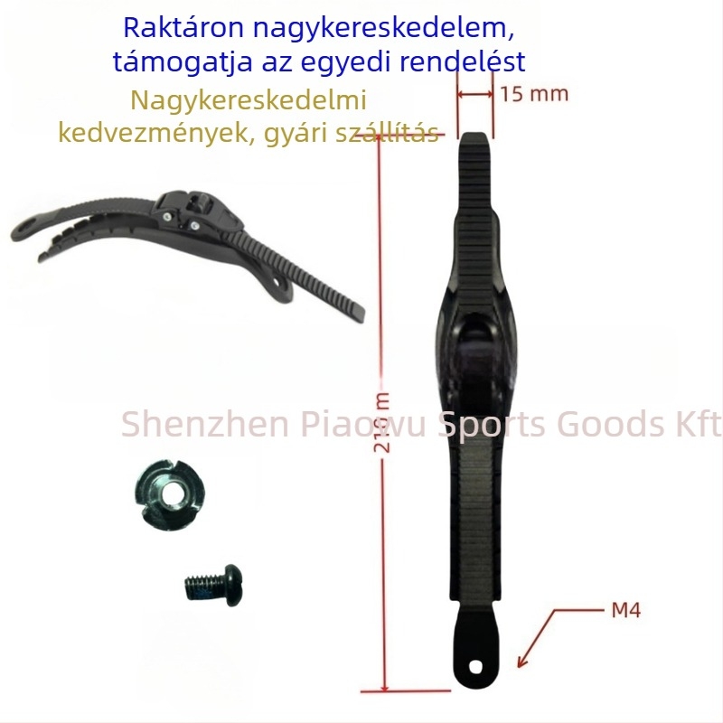 Görkorcsolya csatolt kiegészítő – felső PU+háló; talp gumírozott; kerekek egy sorban; kerék anyaga PU PA66; márka OEM